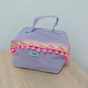 bolso con estampados coloridos